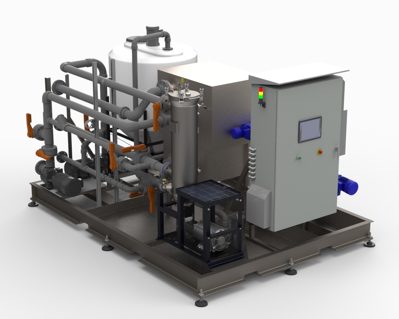 Spiral Water Technologies High Solids Water Recovery System