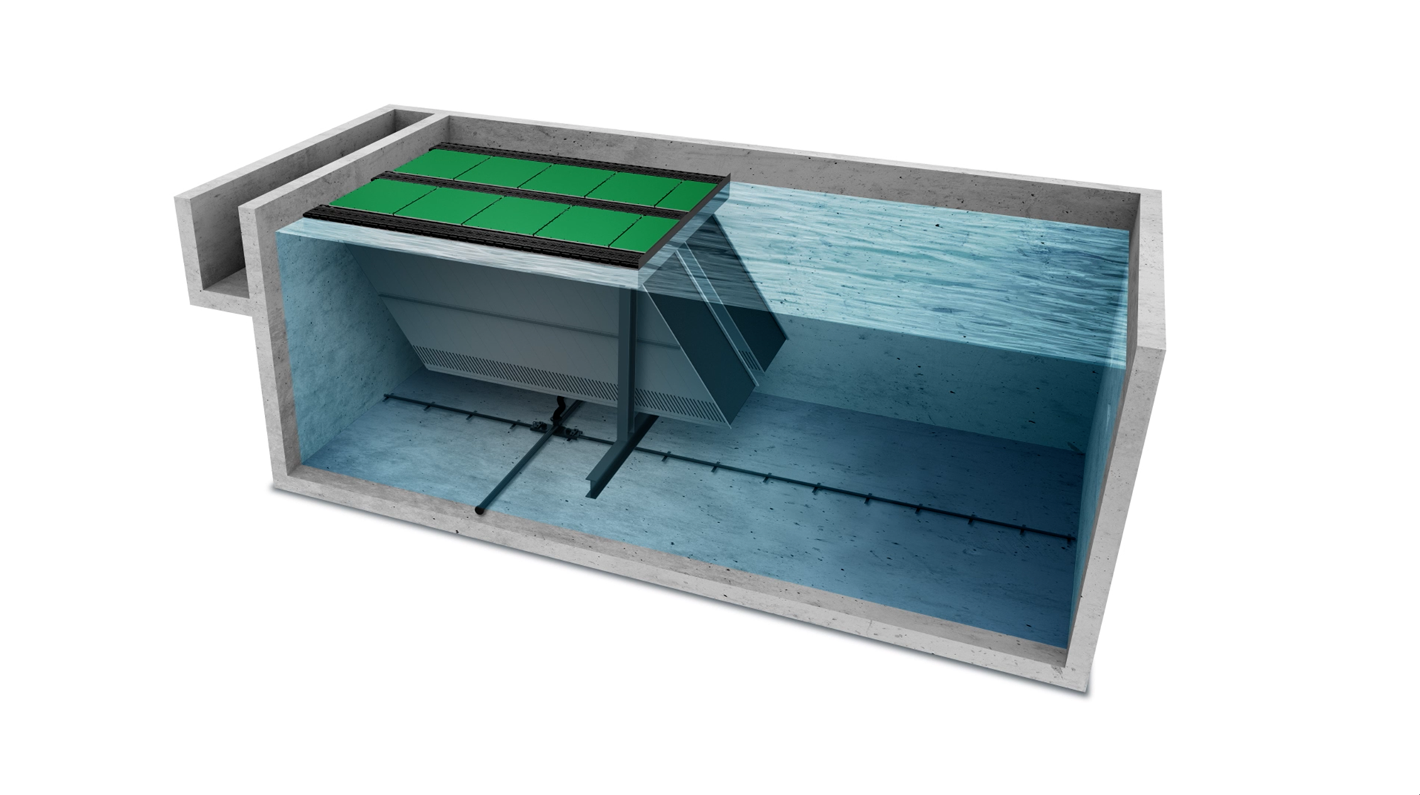 Xylem Leopold Texler lamella clarifier tank