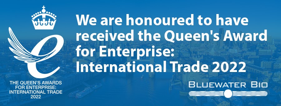 The Queens Award for Enterprise is presented to Bluewater Bio