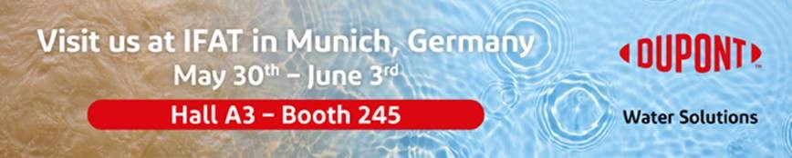 DuPont Water Solutions prepares to demonstrate extensive portfolio of multi-technology solutions at IFAT Munich 2022 