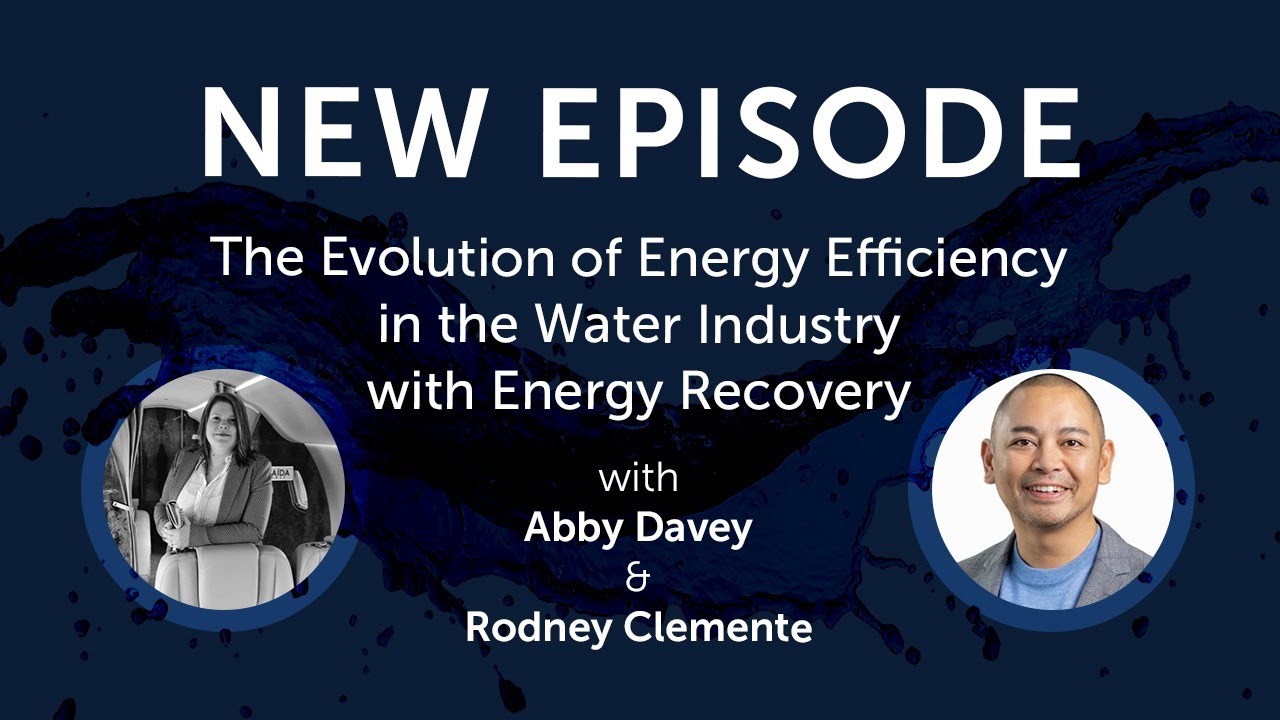 The Evolution of Energy Efficiency in the Water Industry with Energy Recovery