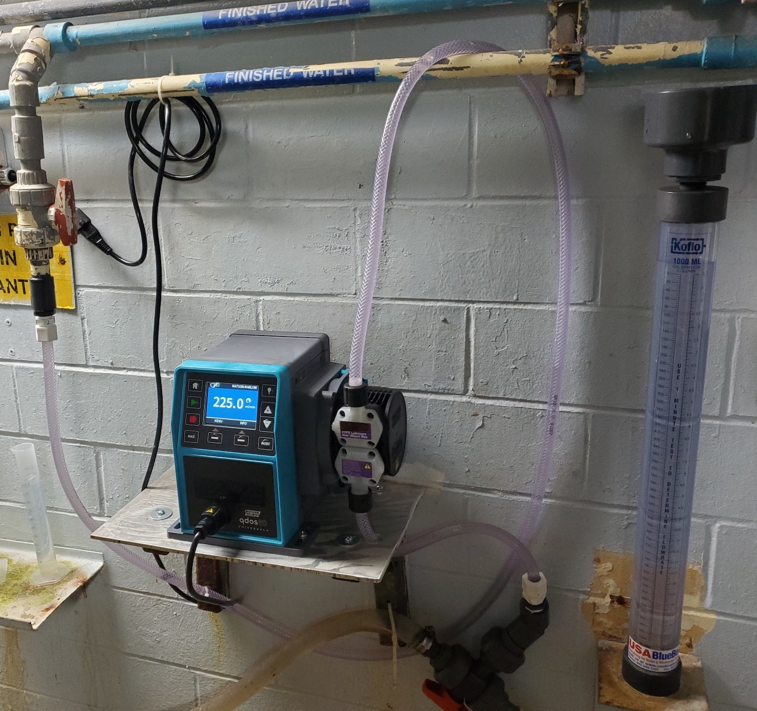 Polymer metering capabilities advanced with Qdos 60 PU pump