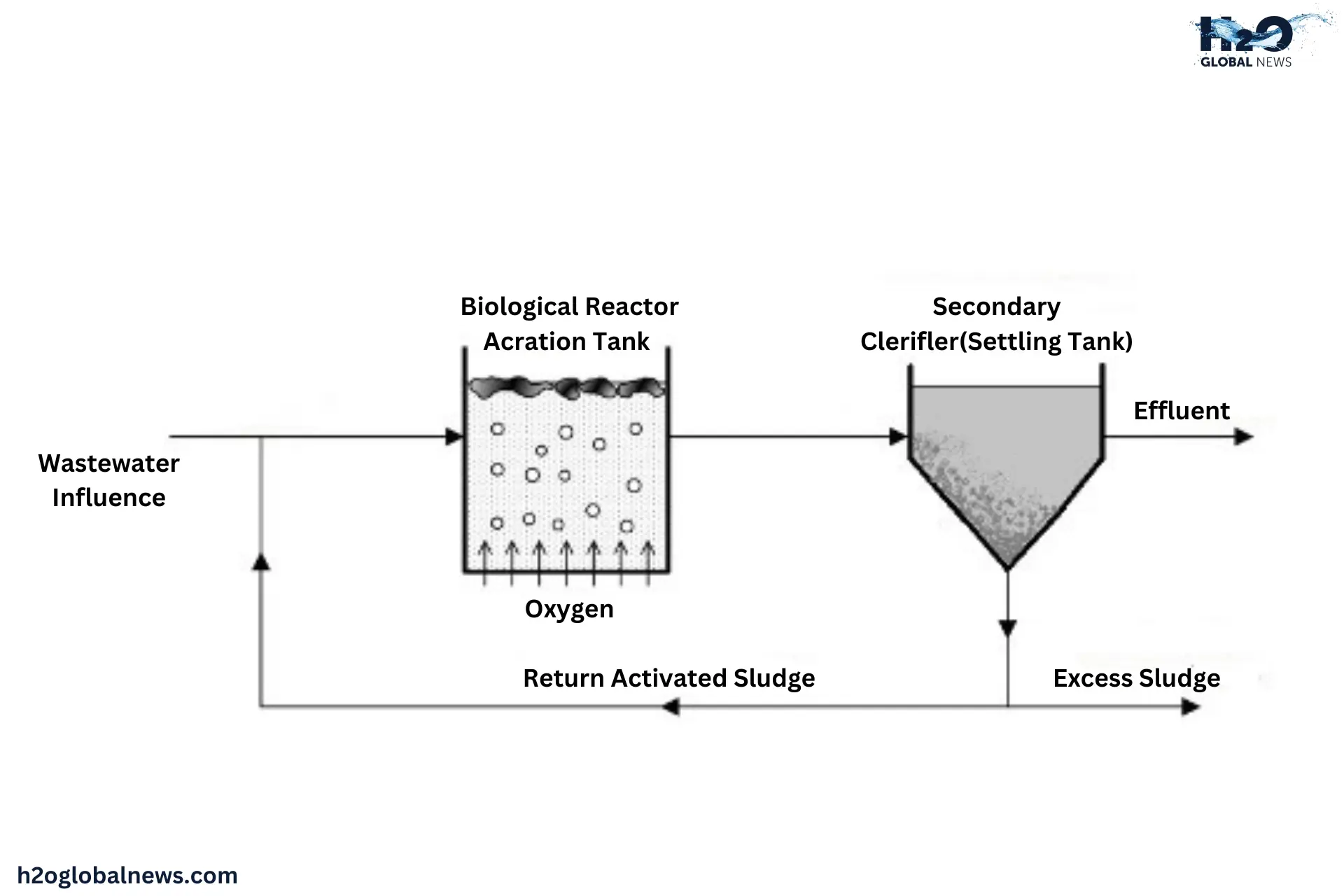 activated sludge process for wastewater treatment