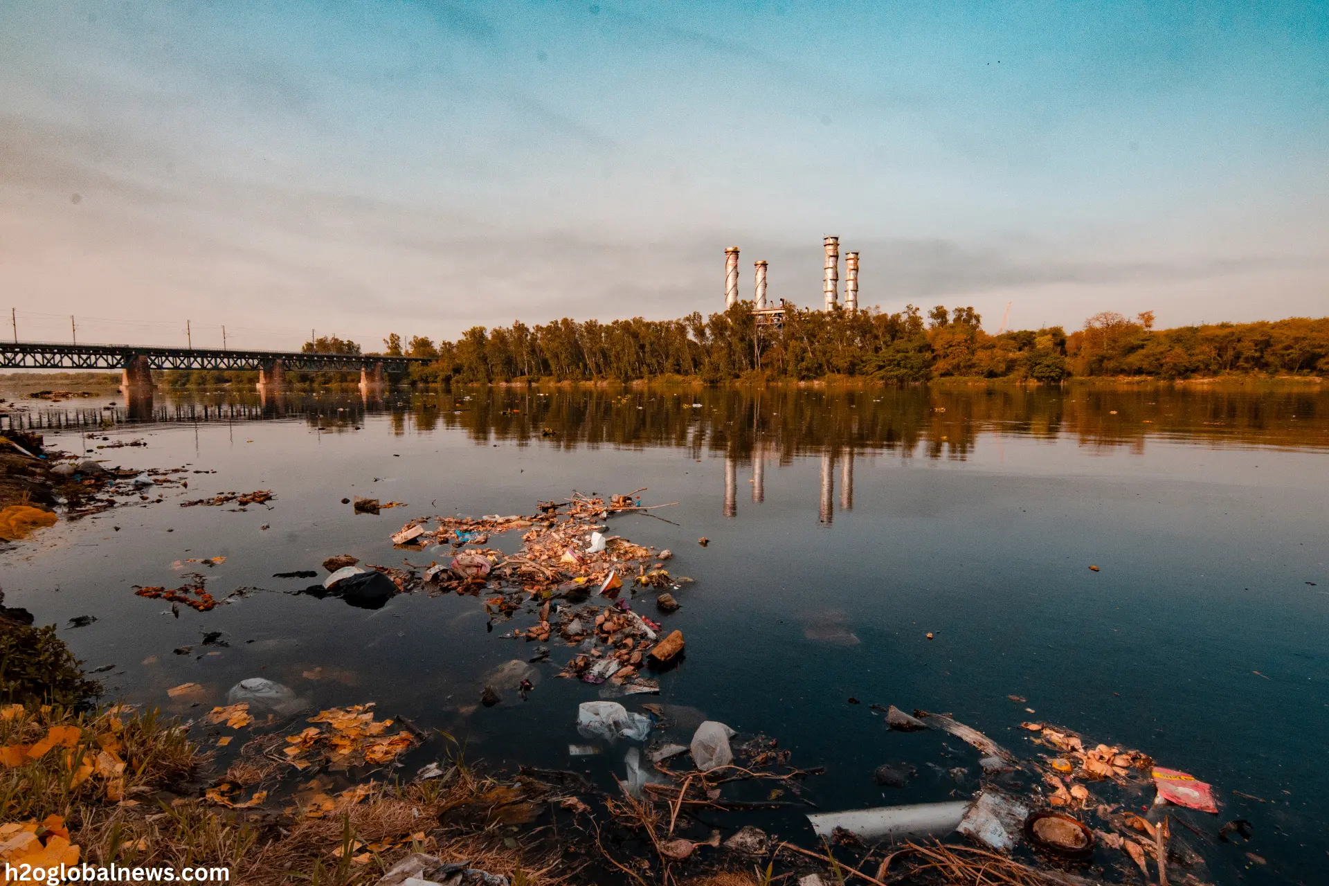 Industrial Pollution in water