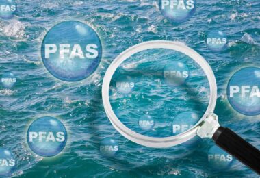 PFAS water treatment system in Italy removing contaminants from municipal drinking water