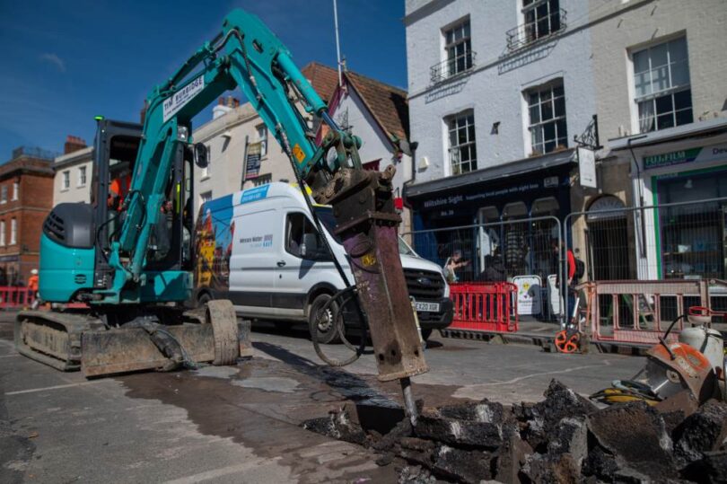 town centre water project