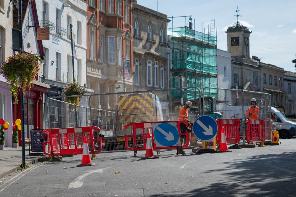 town centre water project