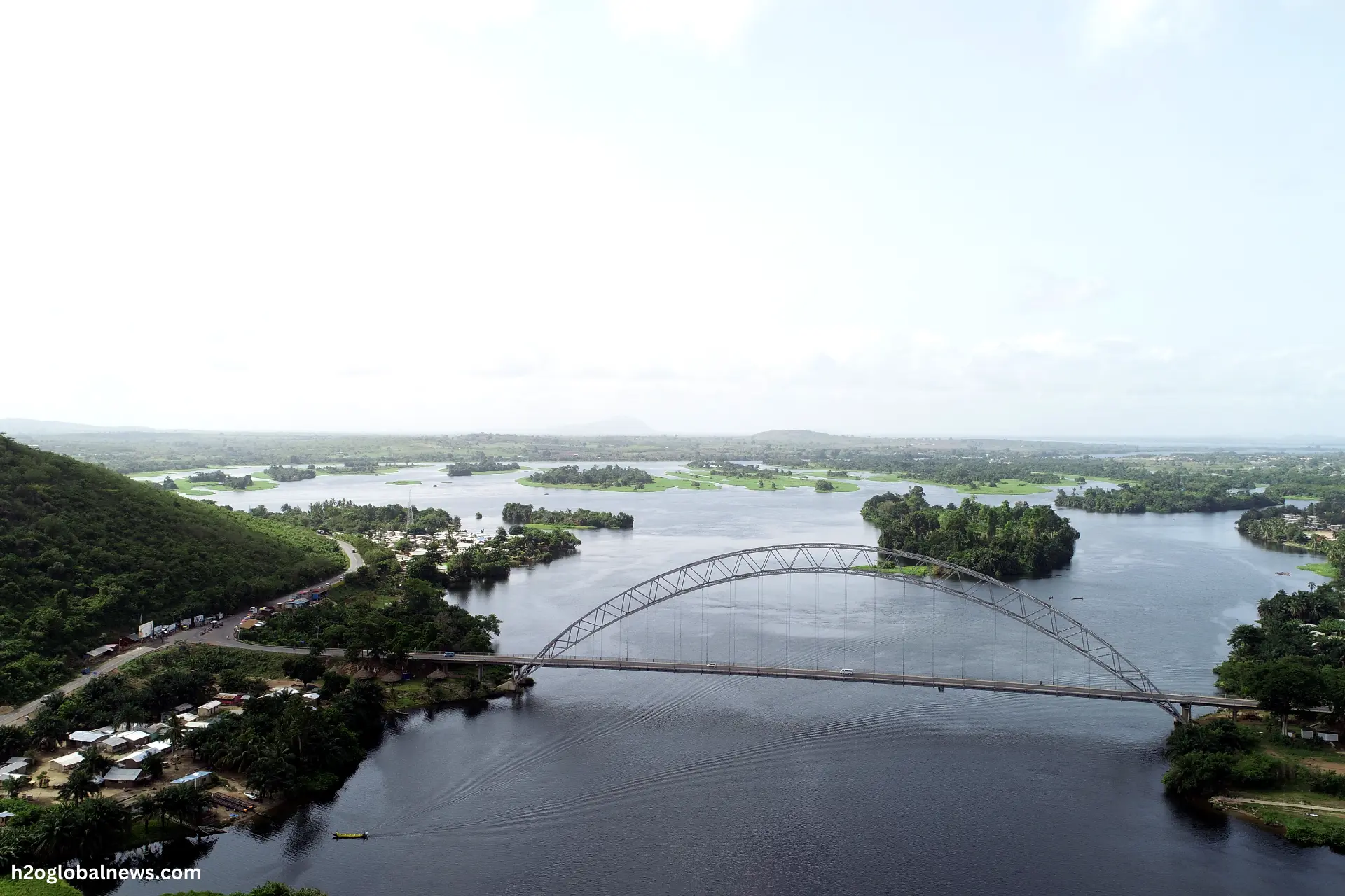 Lake Volta in Ghana