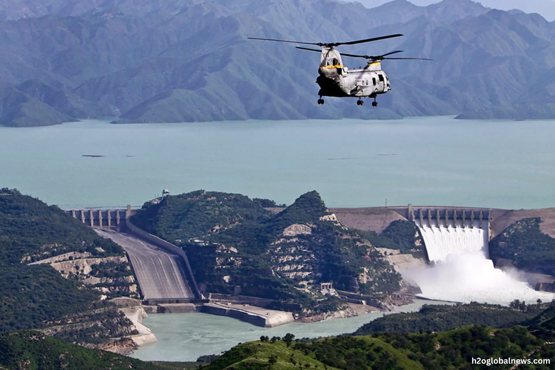 Tarbela Dam in Pakistan