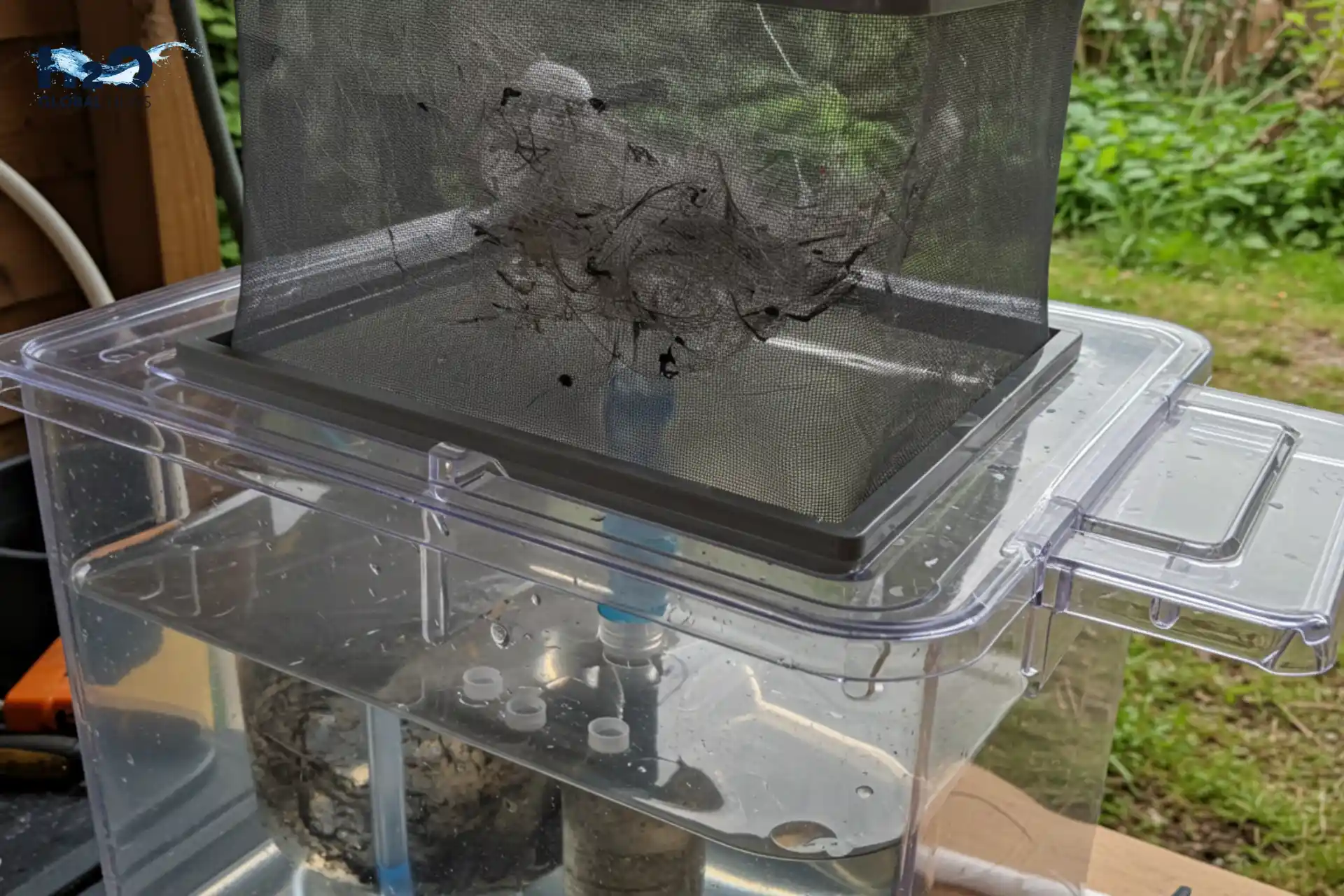 Set Up Pretreatment for your DIY graywater treatment system installation