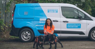 Wessex Water has introduced detection dogs Bluey and Bandit to tackle sewer misconnections, using their powerful sense of smell to protect rivers and prevent pollution.
