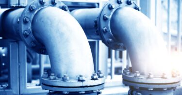 inline ozonation system integrated into a water treatment pipeline
