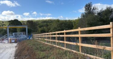 Yorkshire Water’s Worsbrough wastewater treatment site being upgraded with new storm tank and infrastructure improvements.