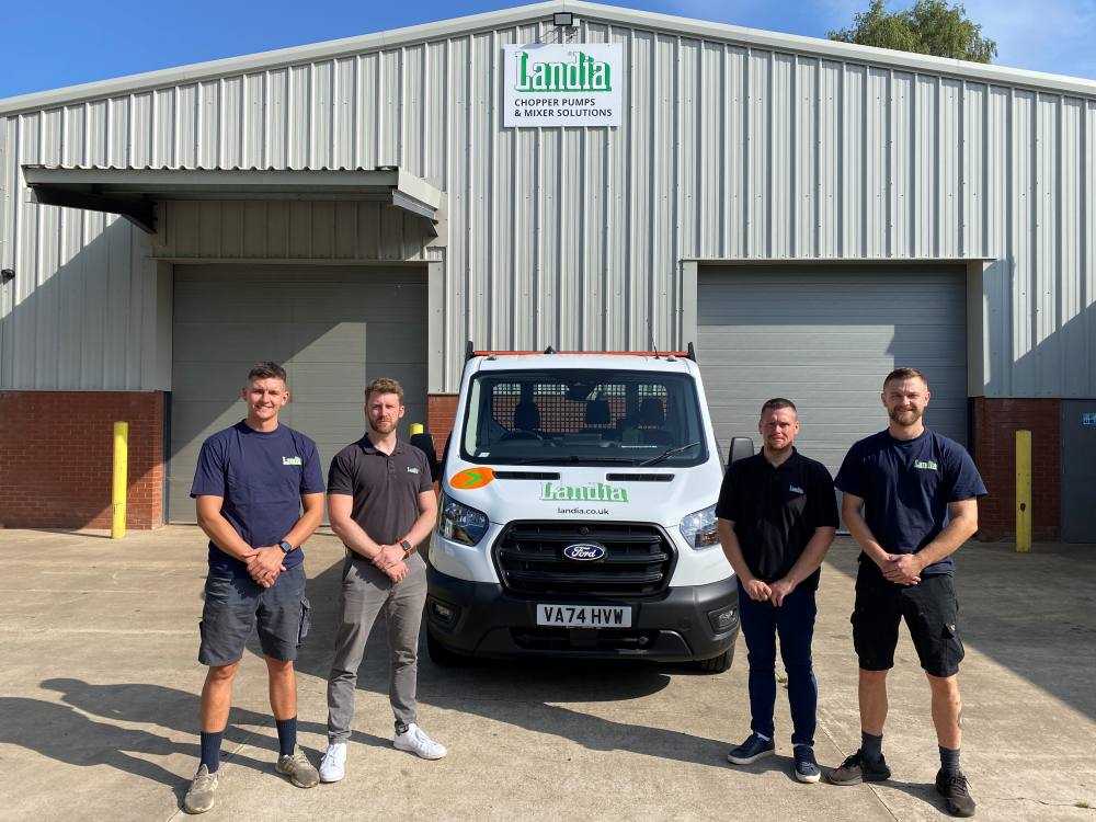 Landia apprentices and engineers at work and training in Whitchurch, Shropshire.