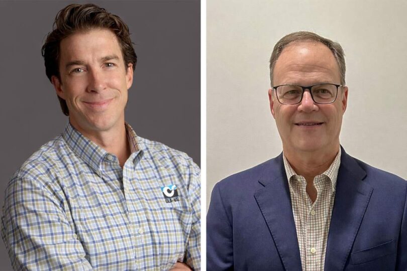 Cla-Val leadership team members John Link and Ryan Pickett following executive promotions