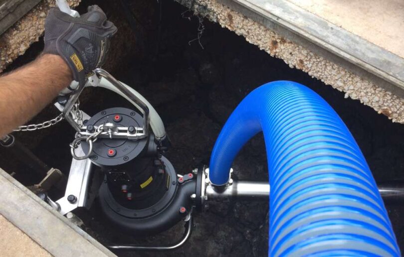 Toilet Waste Pumping Station