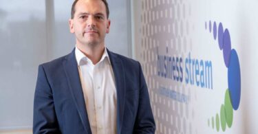 Business Stream Director of Sales Tom Abel pictured at company offices
