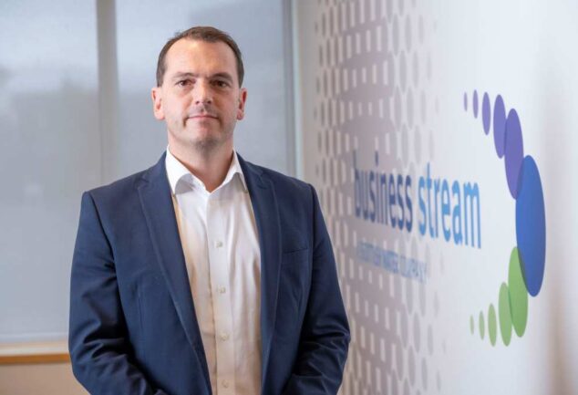 Business Stream Director of Sales Tom Abel pictured at company offices