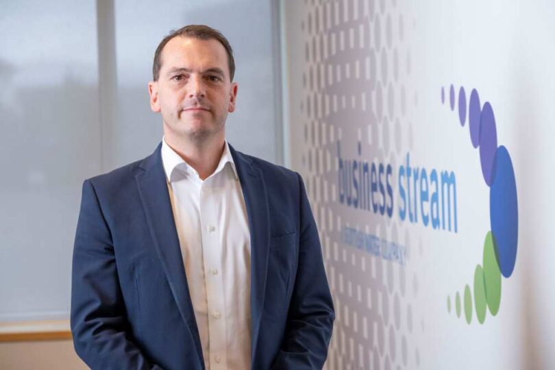 Business Stream Director of Sales Tom Abel pictured at company offices