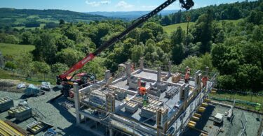 Loch Turret Water Treatment Works in rural Scotland, supplying drinking water to around 70,000 residents.