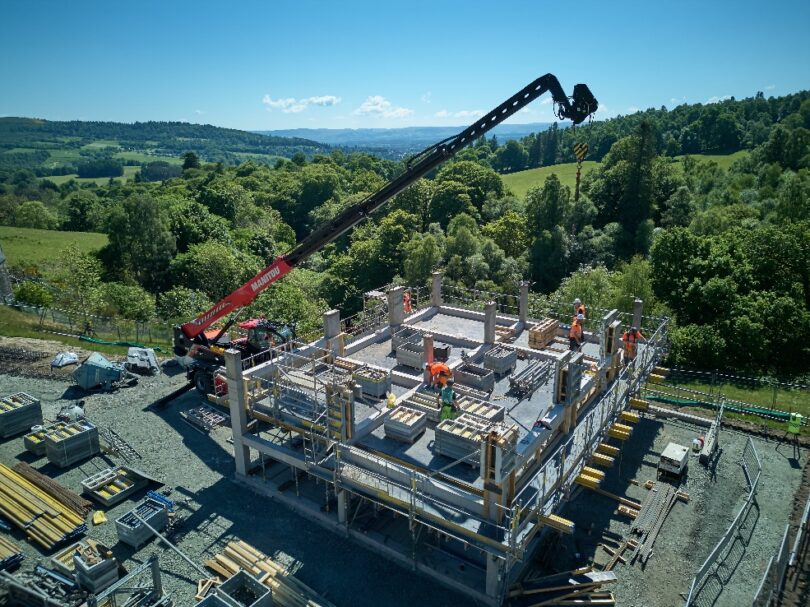 Loch Turret Water Treatment Works in rural Scotland, supplying drinking water to around 70,000 residents.