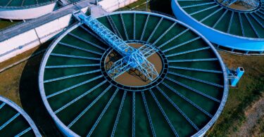 Wastewater treatment plant clarifiers supporting advanced nutrient removal and water quality improvement