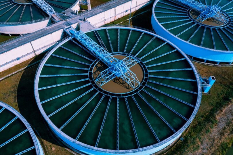 Wastewater treatment plant clarifiers supporting advanced nutrient removal and water quality improvement