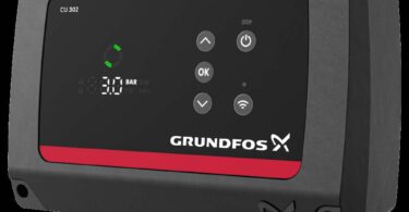Grundfos CU 302 smart pump controller for efficient groundwater and water pressure management