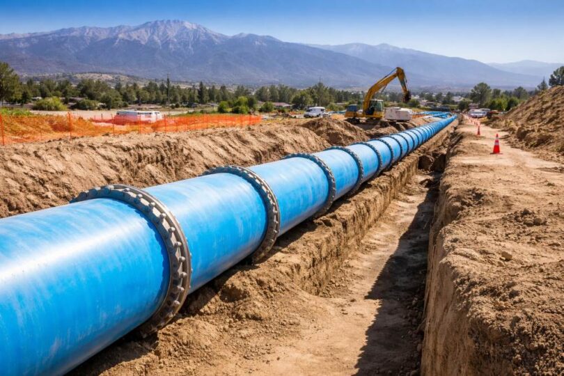 Recycled water pipeline and pump station infrastructure supporting water reuse in Southern California