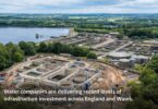 UK water infrastructure investment water treatment works supporting national upgrades