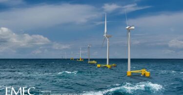 UK deepwater wind test site DeepWind floating wind turbines offshore Orkney