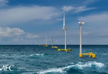 UK deepwater wind test site DeepWind floating wind turbines offshore Orkney