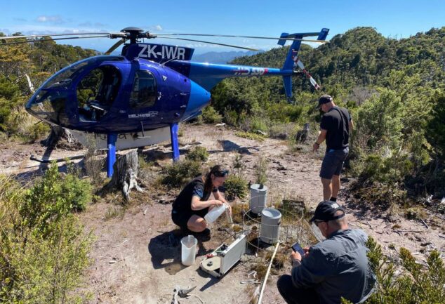 Bay of Plenty Regional Council environmental data management field monitoring in remote terrain
