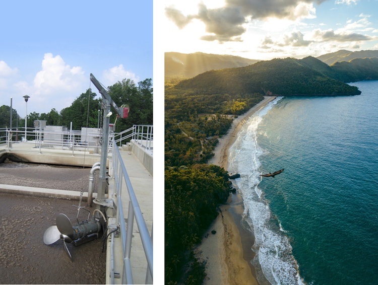 Landia low-energy mixers installed at Tamboril Wastewater Treatment Plant, Dominican Republic