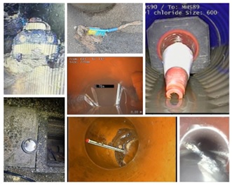 Unusual objects discovered during sewer inspections by South West Water
