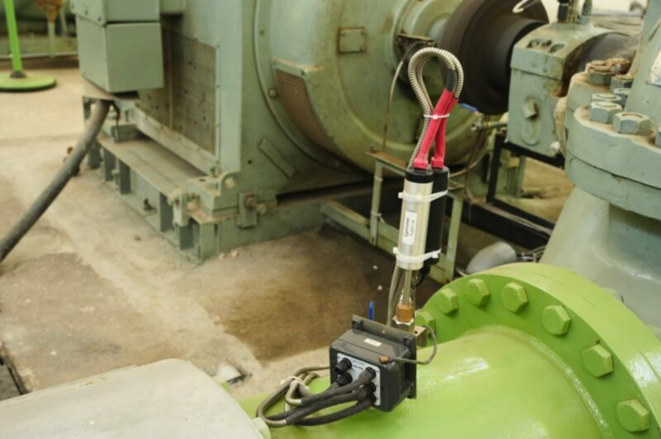 IoT sensors form part of the iPUMPNET platform for predictive maintenance and energy optimisation.