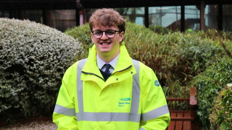 South West Water apprentice Tom Howard shortlisted for Apprentice of the Year award