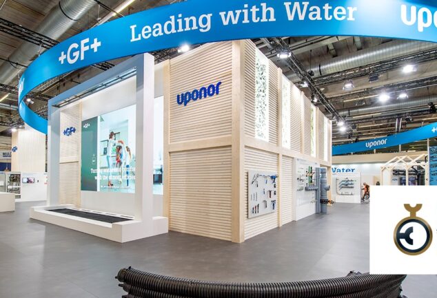 GF infrared fusion technology and award-winning ISH 2025 booth design