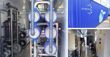 Envirogen Eco MultiPro delivering ultrapure water using containerised RO-CDI system