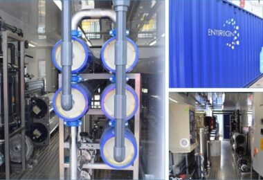Envirogen Eco MultiPro delivering ultrapure water using containerised RO-CDI system