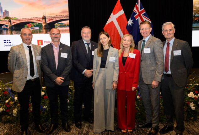 Grundfos Danish delegation Australia water security event group with Rural Aid partnership representatives