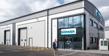 Börger UK Shrewsbury expansion Stadium Point Business Park facility exterior