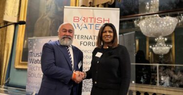 Memorandum of action signing between British Water and Commonwealth Enterprise and Investment Council