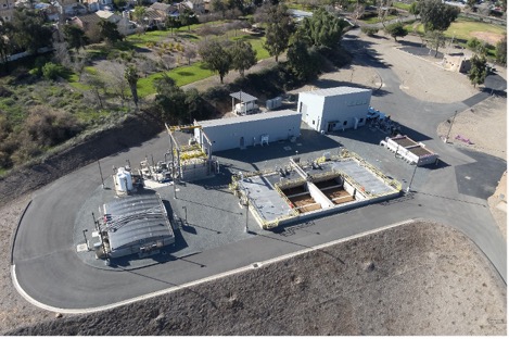 Horsethief Canyon Water Reclamation Facility expansion wastewater treatment plant in Temescal Valley California