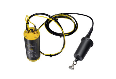Enigma5 acoustic leak detection logger used for monitoring pressurised water networks