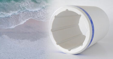 Vesconite Hilube bearing component used in axial flow pumps for water circulation systems