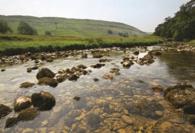 River in South Yorkshire where wastewater upgrades aim to improve water quality