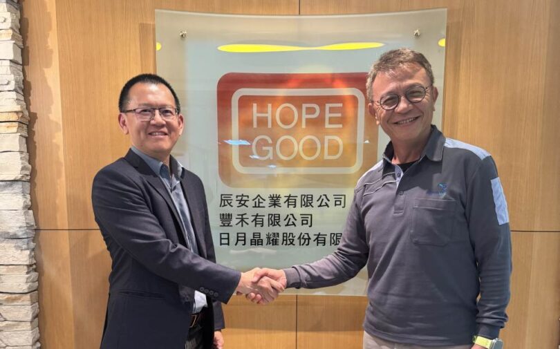 Cerafiltec semiconductor water treatment Taiwan partnership handshake office