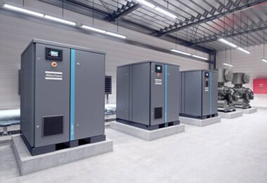 Atlas Copco energy efficient water solutions blower systems industrial installation