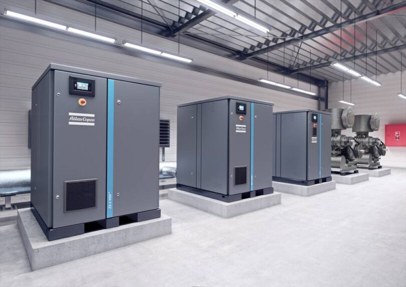 Atlas Copco energy efficient water solutions blower systems industrial installation